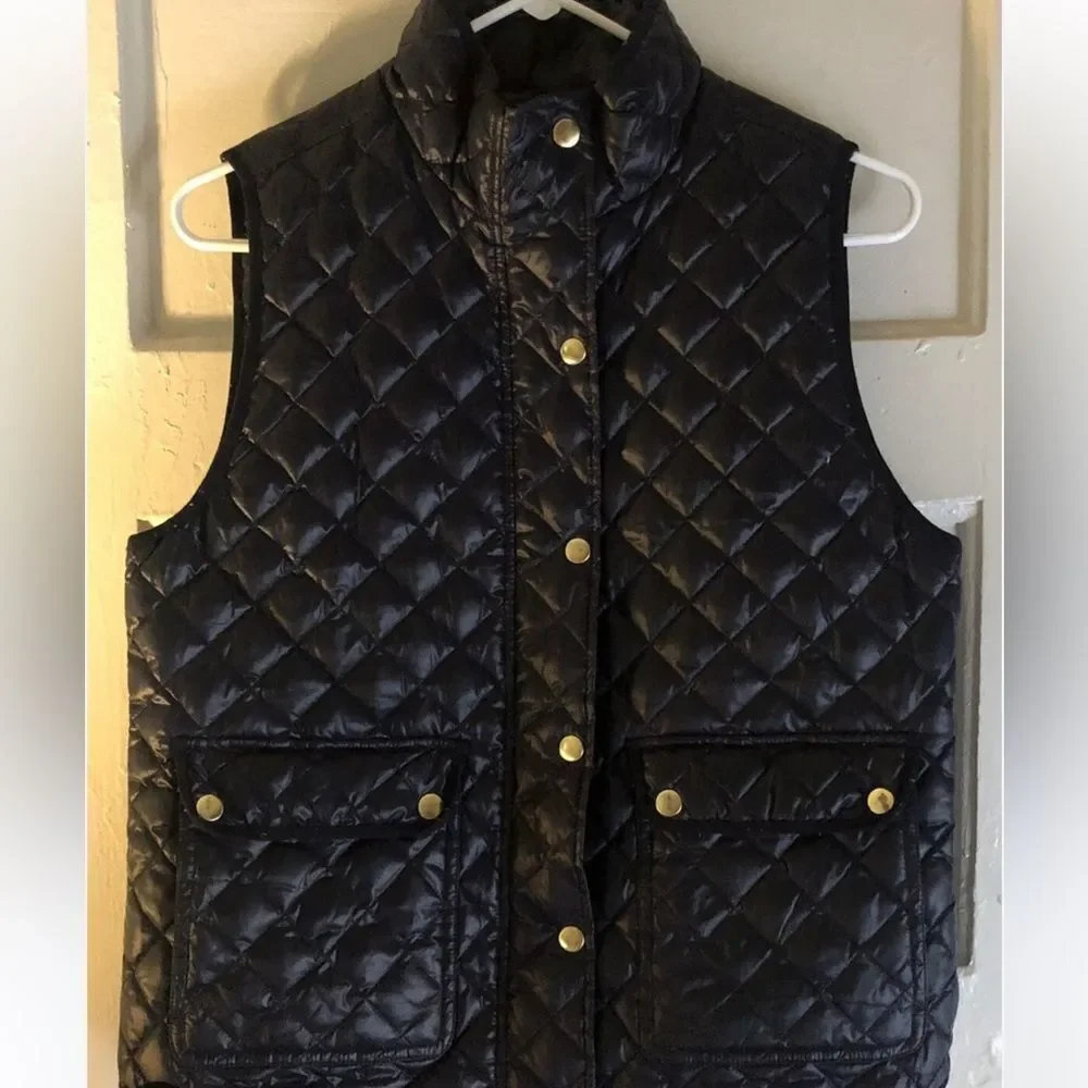 J Crew Womens Puffer Vest Quilted